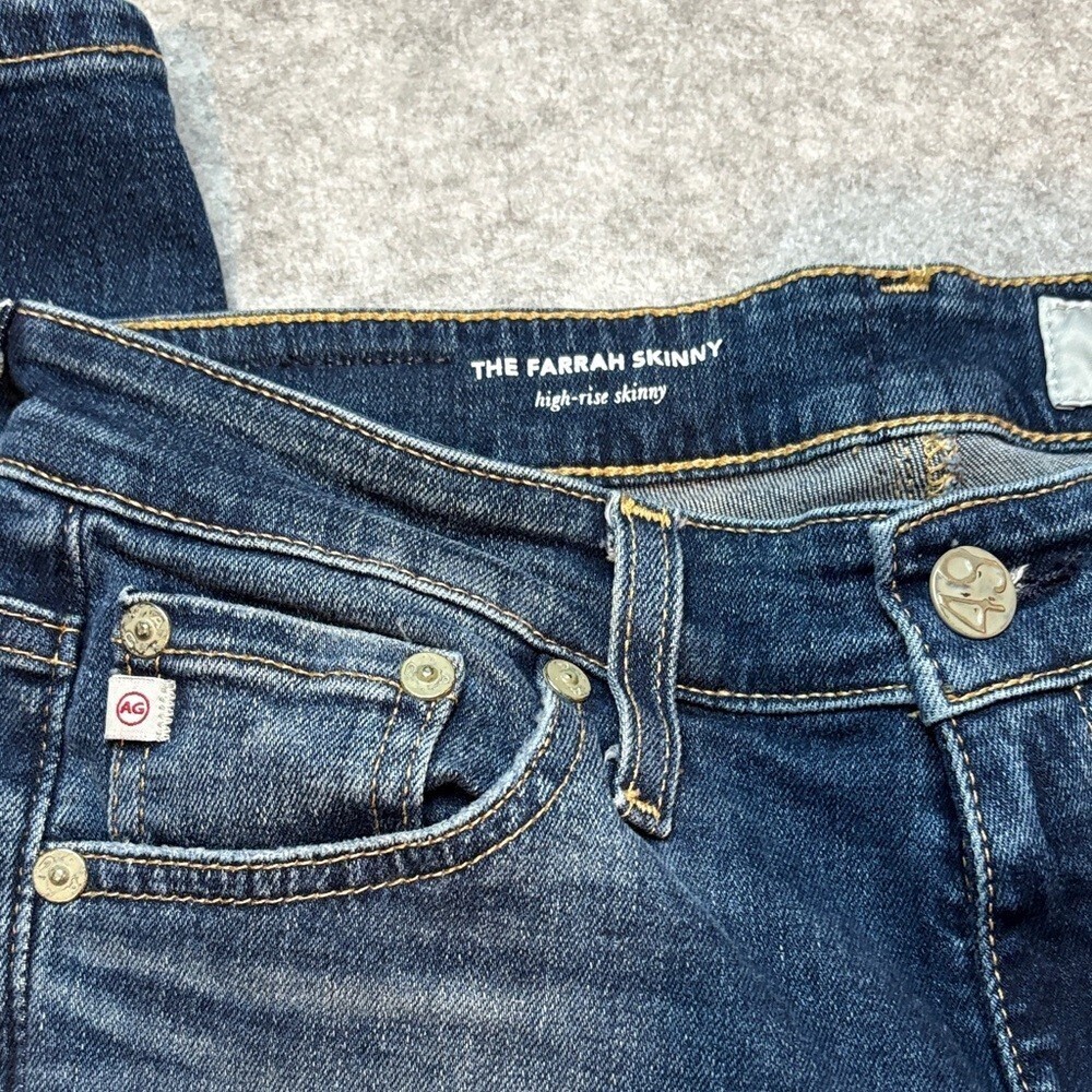 AG The Farrah High Rise Skinny 27R π - Picture 9 of 15